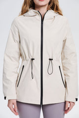 Women's Lightweight Water-repellent Raincoat Jacket