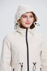 Women's Lightweight Water-repellent Raincoat Jacket