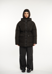 Hooded Puffer Jacket Splashproof