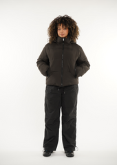 Plus Detachable Hooded Puffer Jacket Splashproof