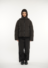 Detachable Hood Puffer Jacket