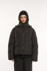 Detachable Hood Puffer Jacket