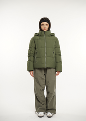 Detachable Hood Puffer Jacket