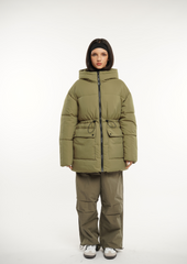 Hooded Puffer Jacket Splashproof