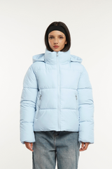 Detachable Hood Puffer Jacket