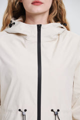 Women's Lightweight Water-repellent Raincoat Jacket