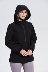 Women's Lightweight Water-repellent Raincoat Jacket